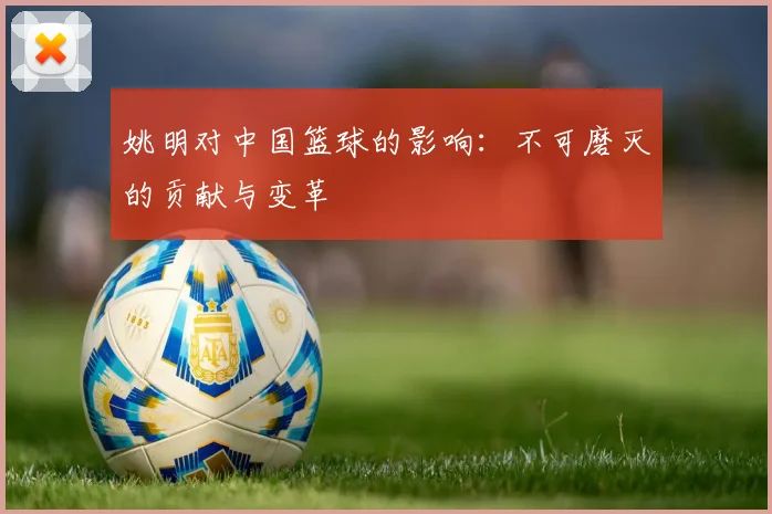 姚明对中国篮球的影响:不可磨灭的贡献与变革
